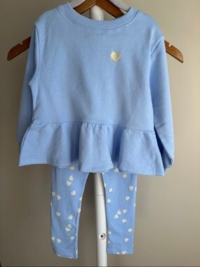 ✨NEW H&M Sweatshirt & Leggings Matching Set 5T